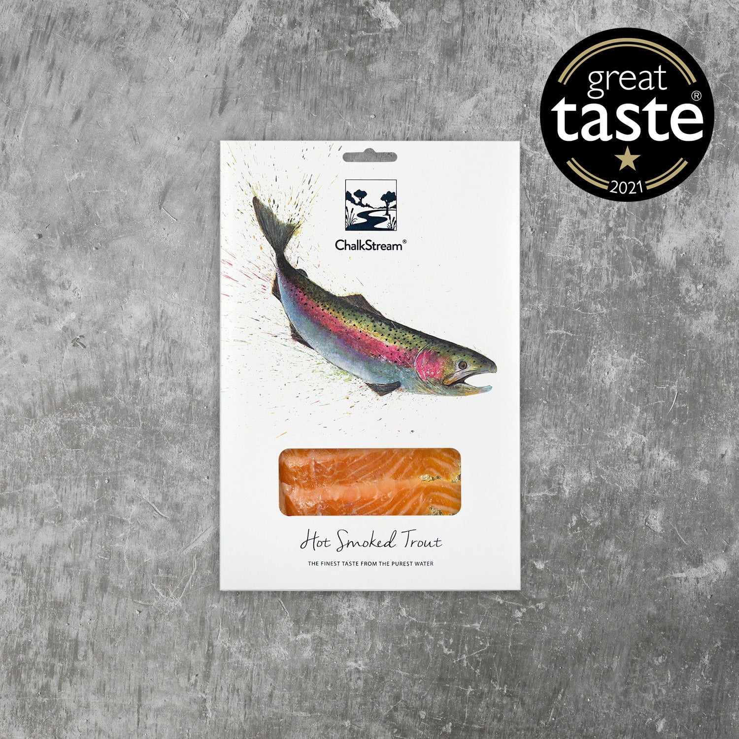 Hot Smoked Trout - 125g